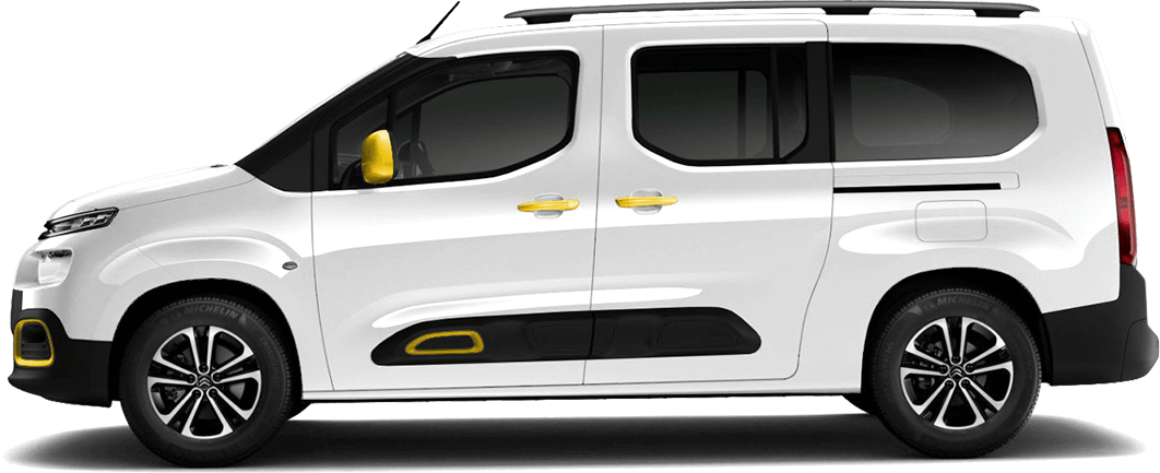 VAN Citroen Berlingo XL z wypożyczalni GO! RENT